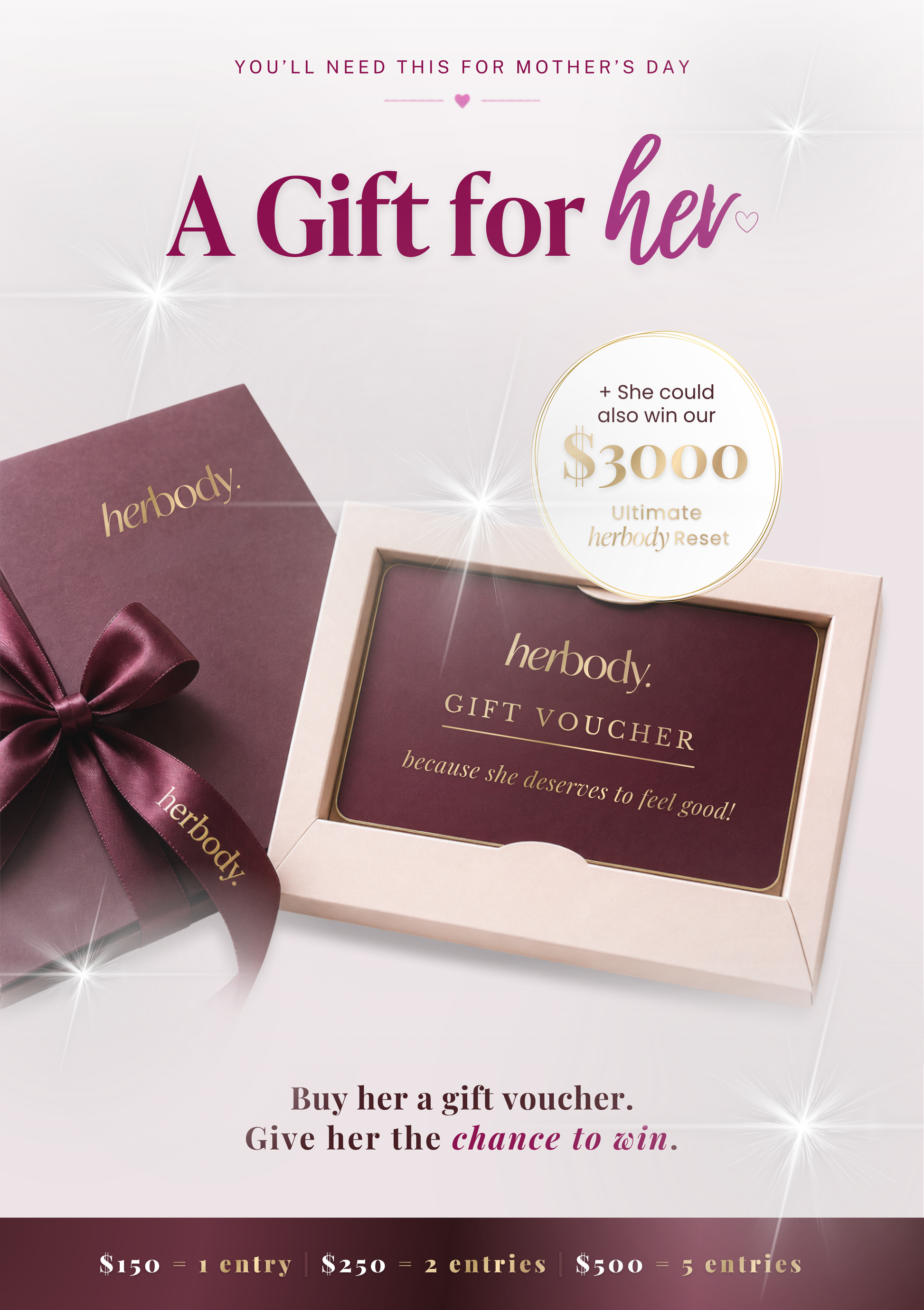 A Gift For Her - Mother's Day Gift Voucher