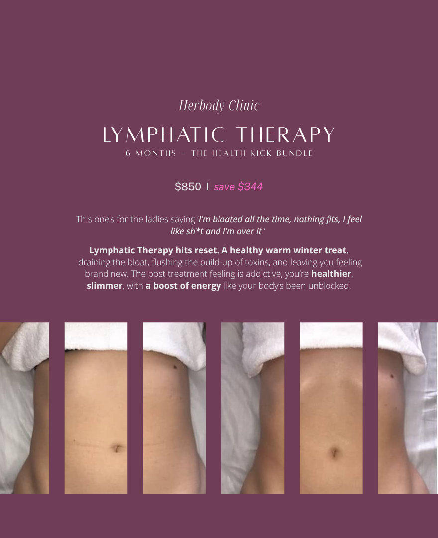LYMPHATIC THERAPY- The Health Kick Bundle