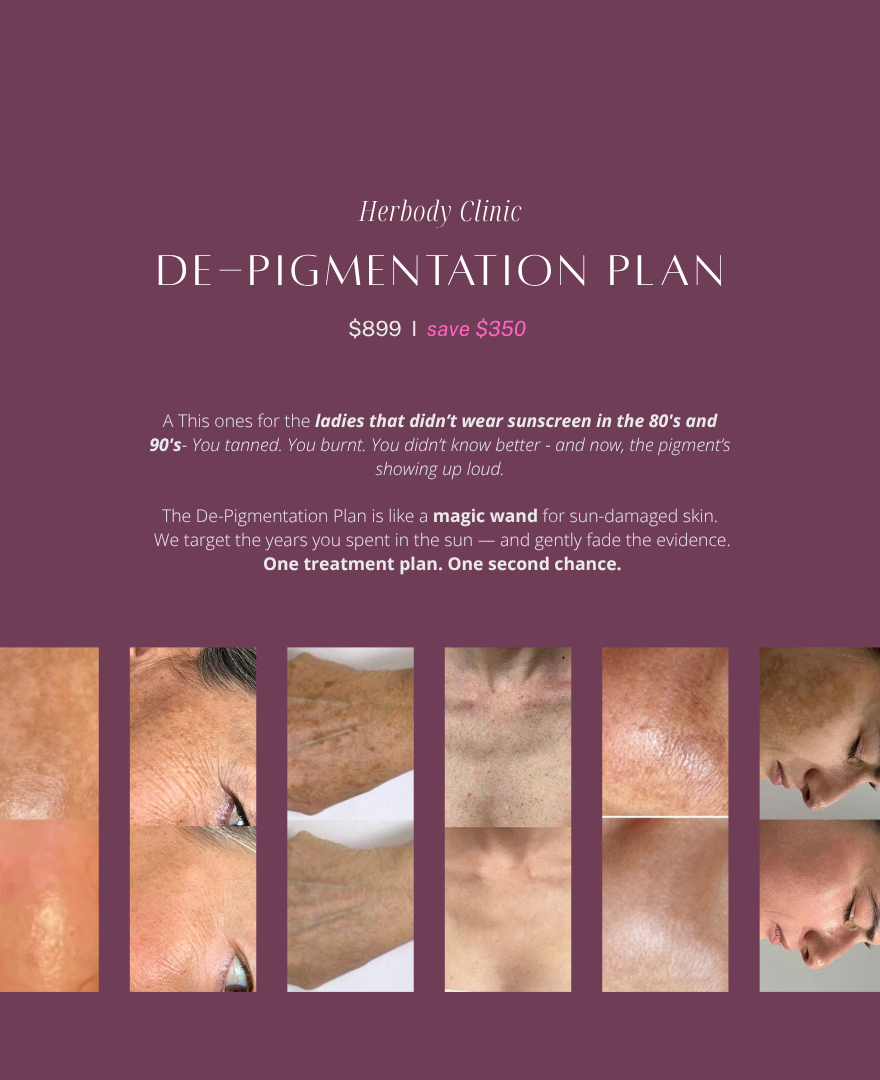 DE-PIGMENTATION PLAN
